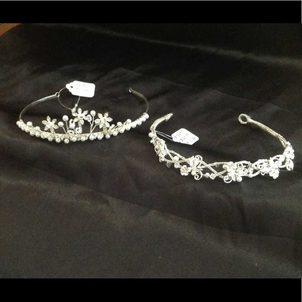 Two hair accessories.